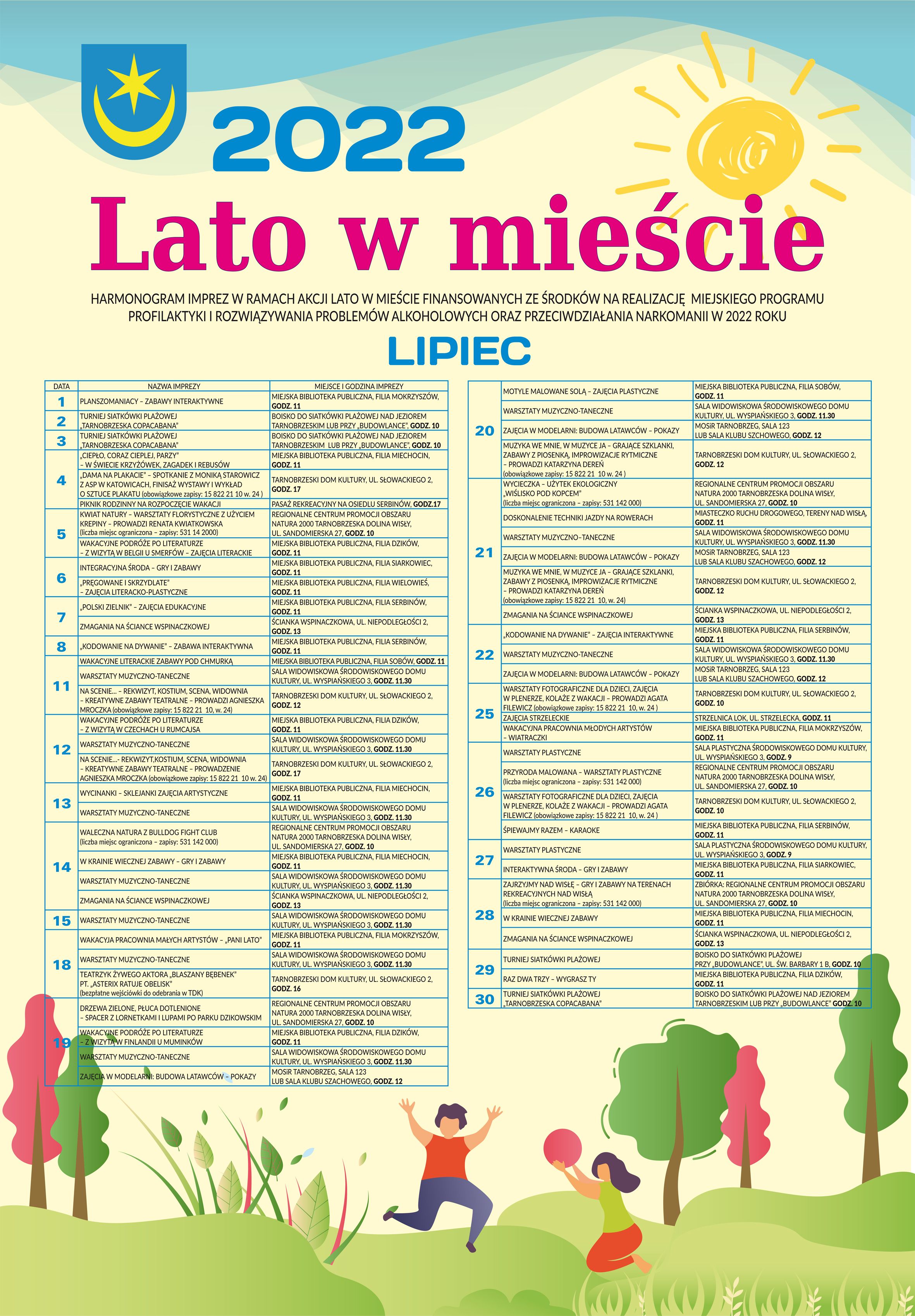 Wakacje i "Lato w mieście".